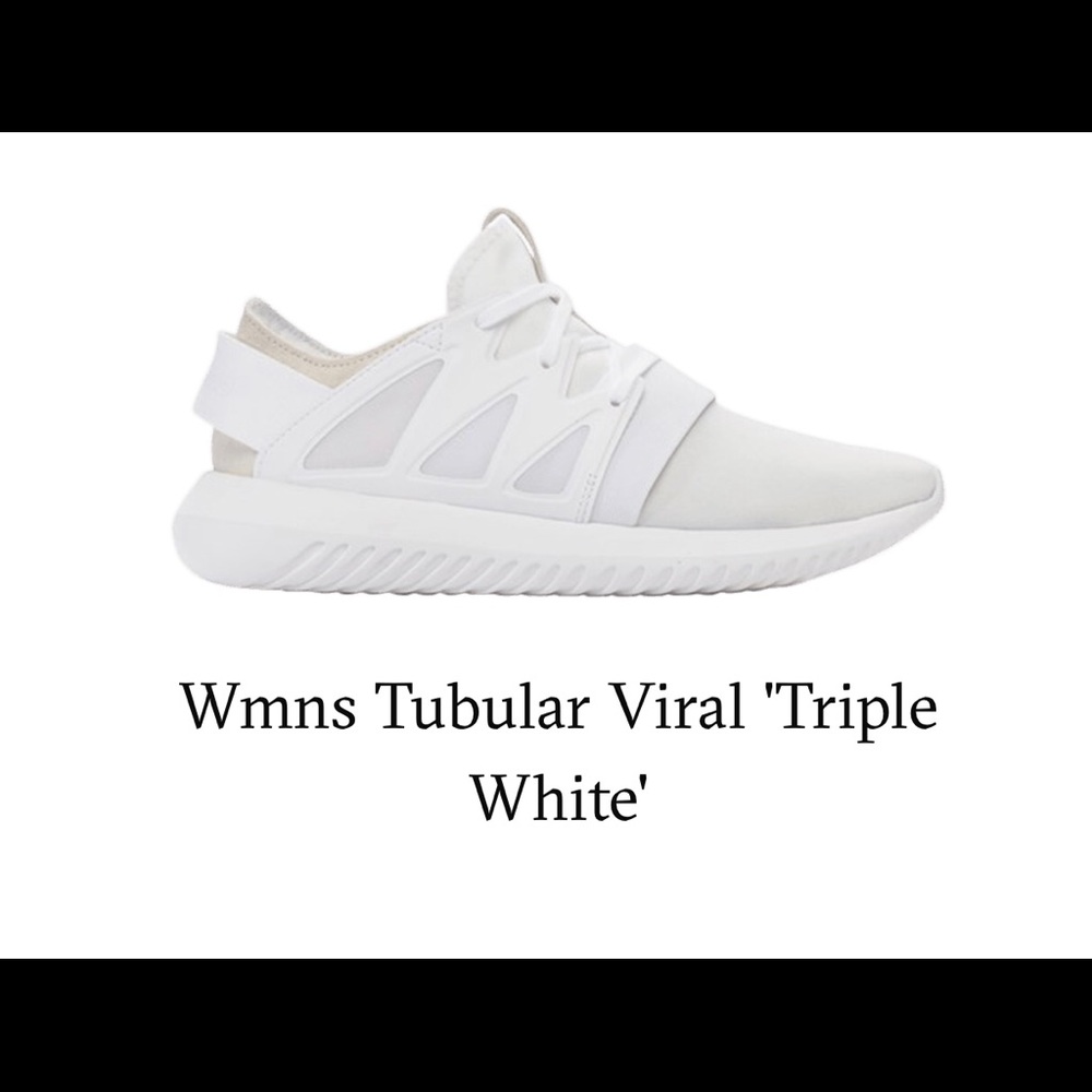 Adidas Tubular Viral Triple White